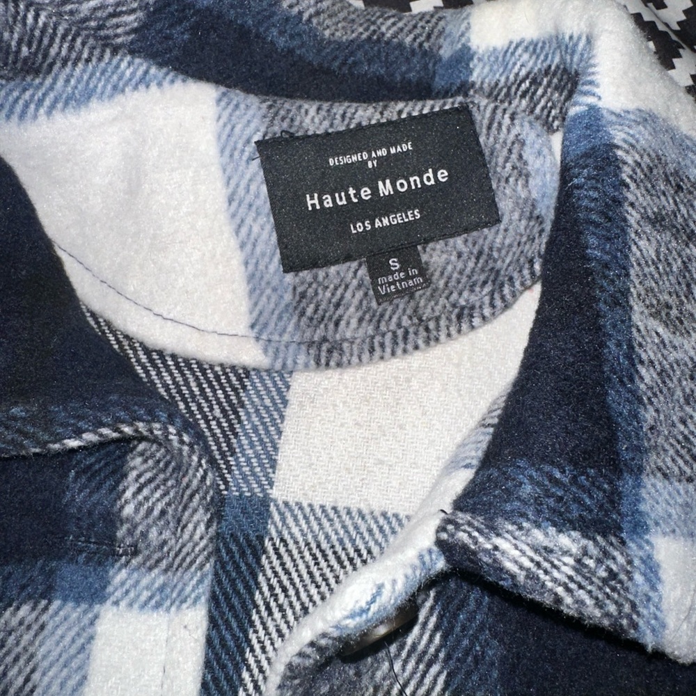 Blue flannel - Picture 3 of 3